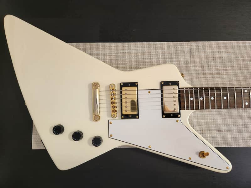 Tokai Explorer EX68 - Vintage Cream White | Reverb