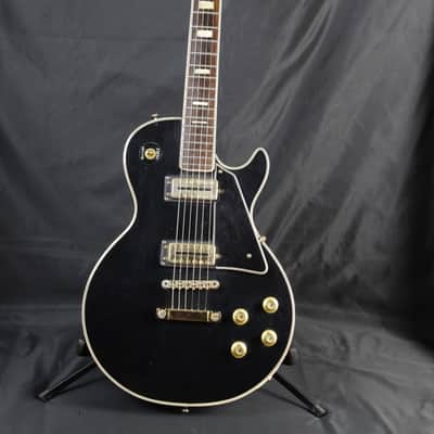 Univox Les Paul Custom 1970s Lawsuit Era Electric Guitar w/ Original Hard Case image 1