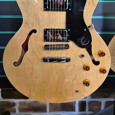 Epiphone Dot Natural Gloss 2000 Semi-Hollow Electric Guitar image 4