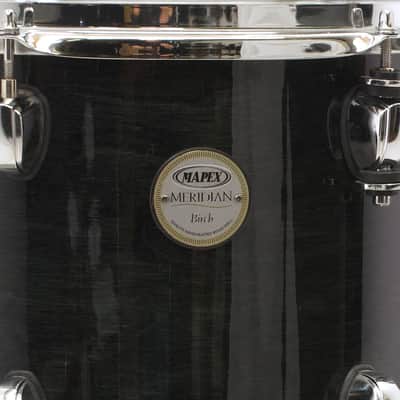 Mapex Meridian Birch 9x12 Mounted Tom, Black Lacquer image 4