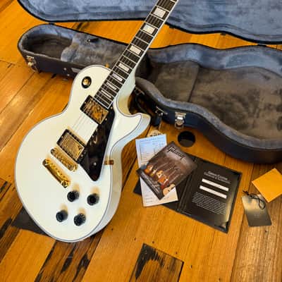 Gibson Les Paul Custom shop 2021 - Alpine White image 4