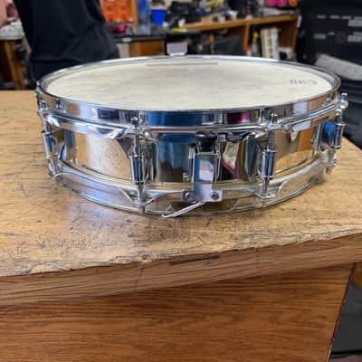 Used Remo MasterTouch 14"x3" Brass Piccolo Snare Drum Made in the USA image 2