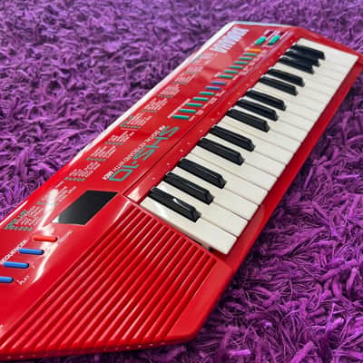 Yamaha SHS-10 Keytar Red (Made in Japan) (Original Box + Case Candy) image 3