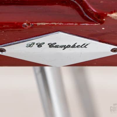 1955 Fender Stringmaster Dual 8 Console Lap Steel Double Neck Push Button, Red w/ Legs & Tweed Case image 16