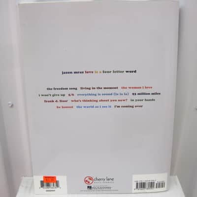 Jason Mraz Love is a Four Letter Word Sheet Music Song Book Guitar Tab Tablature image 2