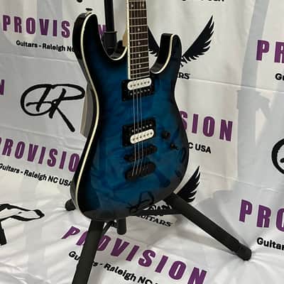 Dean MDX - Quilt Maple Trans Blue Burst image 3
