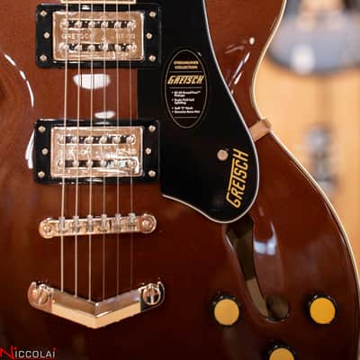 GRETSCH G2622 Streamliner Center Block Double-Cut with V-Stoptail Laurel Fingerboard, Broad’Tron BT-3S Pickups Copper Metallic image 7