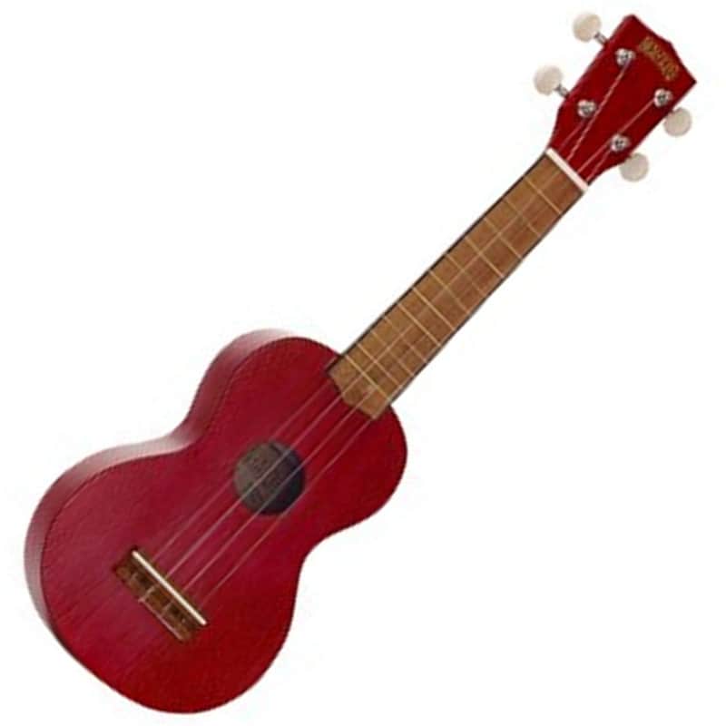 Mahalo Kahiko Soprano Ukulele & FREE Bag Red image 1