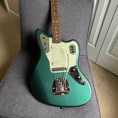 Fender Made in Japan FSR Traditional 60s Jaguar  2022  Sherwood Green Metallic image 2