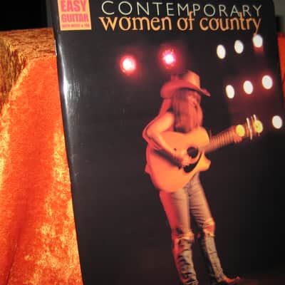 Contemporary Women of Country Easy Guitar W/ Notes and Tab 78 Pages image 1