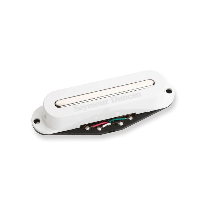 Seymour Duncan Hot Stack Strat Noiseless Stratocaster Single-Coil Pickup | Neck/Middle (White) image 1