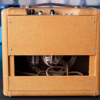 VINTAGE FENDER TWEED CHAMP 1961 WITH COVER image 4