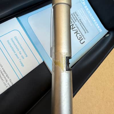 Sennheiser K3 K 3 vintage microphone with box and manual image 12