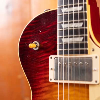 Heritage Custom Shop Core H-150 Dark Cherry Sunburst Artisan Aged 2024 image 5