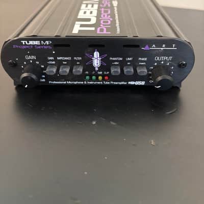 ART TUBEMP Project Series Microphone Preamp with USB 2009 - Present - Black image 3