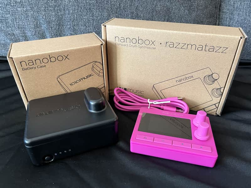 1010 Music Razzmatazz Nanobox FM Drum Sequencer & Sampler W/ Nanobox Battery Case image 1