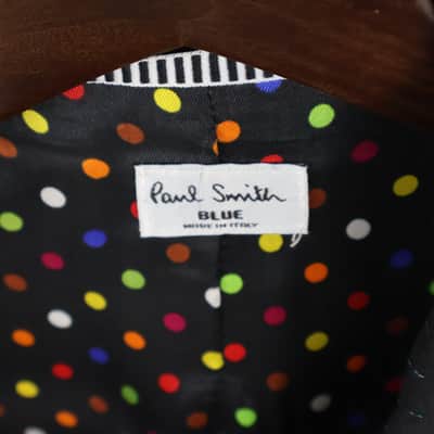 Black Suit w/ Rainbow Pinstripes Owned by Sheila E. image 6