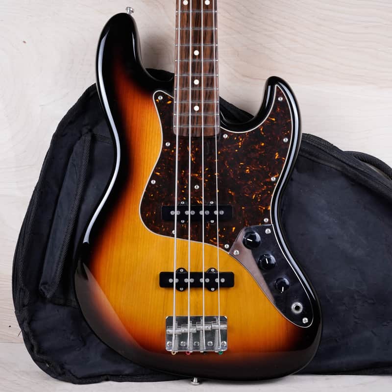 Fender JB-62 Jazz Bass Reissue MIJ 2007 Sunburst Made in Japan w