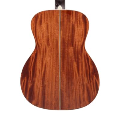 D'Angelico Excel Tammany Acoustic-Electric Guitar â€“ Natural Mahogany, Solid Top, Grover Tuners, Fishman Pickup image 9