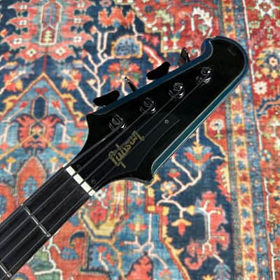 Gibson Thunderbird IV Pelham Blue *Rare Color* Neck Through w/OHSC - 2001 image 3