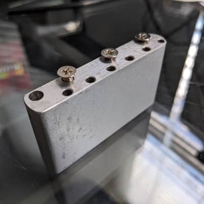 Fender Vintage Stratocaster Steel Tremolo Block - Japan MIJ 1980's image 2