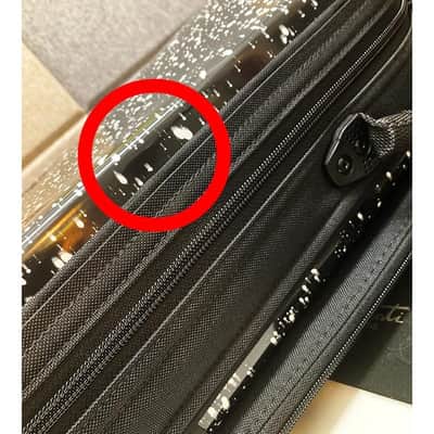 BAGS [Slightly Damaged - Special Price!!] Tenor Saxophone Fiber Case, Bags EFTS F-BLK Fusion Black [Grand Clearance Sale] image 2