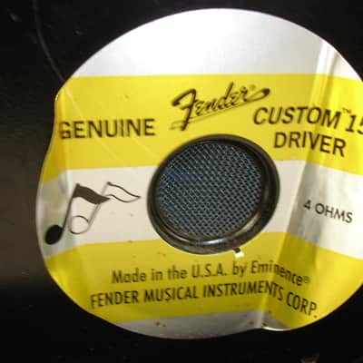 2005 Fender '65 Twin Reverb Custom 15 Reissue 85-Watt 1x15" Guitar Combo Amp image 22