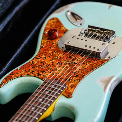Navacaster Coodercaster Junior,  Sonic Blue image 1