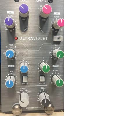Solid State Logic UV EQ 500-Series Equalizer Module 2021 - Present - Black image 2
