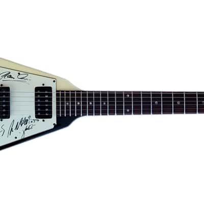1990 GIBSON RUDOLPH SCHECKNER SIGNATURE FLYING V - SIGNED BY THE SCORPIONS - The David Leach Collect image 1