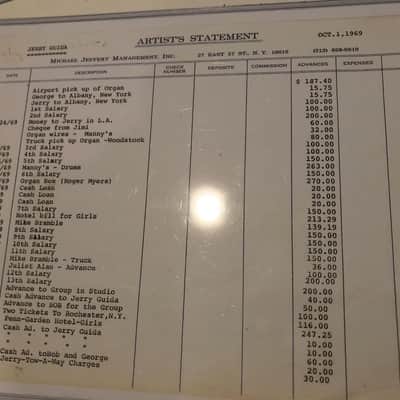 Jimi Hendrix's Band Of Gypsys Octavia and Lyric sheet image 8