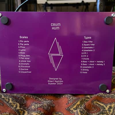 Nystrom Instruments Crum Hum 3-voice experimental and expressive soundscaping synthesizer image 3