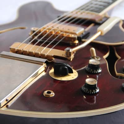 Gibson ES-355 TDSV 1977 cherry image 9
