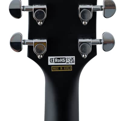 Eastwood JH 1200 Electric Guitar-Satin Black image 5