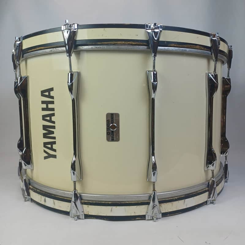 Yamaha Piano White 14x26" Bass Drum Tour Custom Model MB826U Japan Vintage 80s image 1