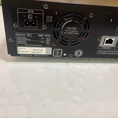 Denon DBP 1610 HD Blu-ray DVD Player HDMI PICTURE CD Remote DTS master Audio SD image 17