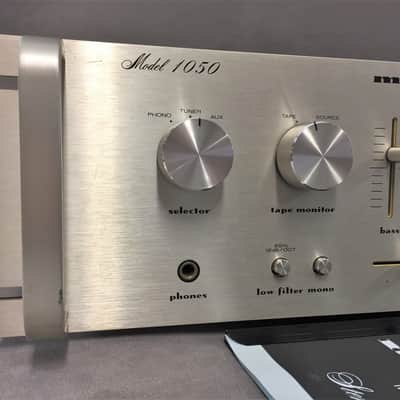 STEREO INTEGRATED AMPLIFIER AMPLIFICATEUR AUDIO HIFI MARANTZ MODEL 1050 CONSOLE image 3