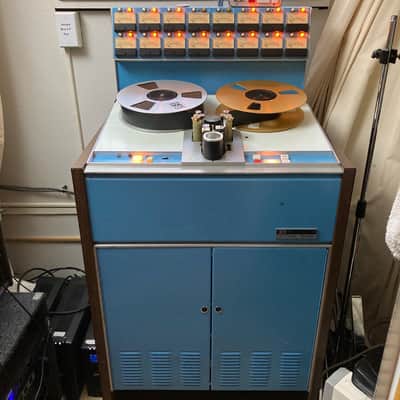 3M Model 56 Vintage Analog 2" 16 Track Tape Machine • Famous Background • Excellent Condition image 2