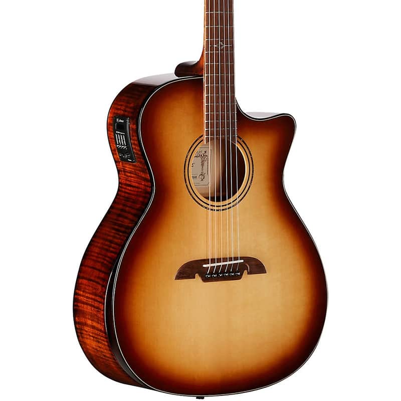 Alvarez AGFM810CEAR Artist Elite Grand Auditorium Acoustic-Electric Guitar Regular Shadow Burst image 1