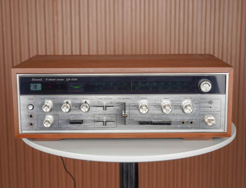 Vintage Sansui QR-4500 Quad Receiver – Working, Serviced, Tested – No Warranty image 1