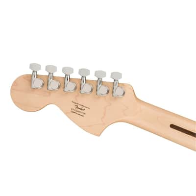 Fender Affinity Series™ Stratocaster®, Maple Fingerboard, Olympic White, 0378002505 Bundle w/12-Pack Guitar Picks and Liquid Audio Polishing Cloth image 4