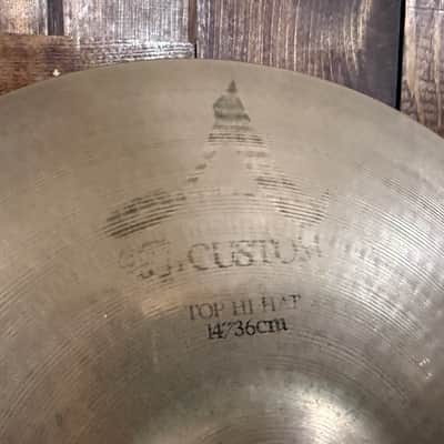 Zildjian 14" A Custom Hi-Hat Cymbals (Pair) image 2