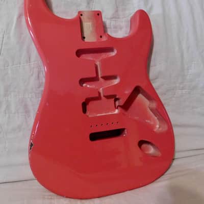 Nitro Lacquer Aged Reliced S-Style or T-Style Vintage Custom Guitar Body image 13