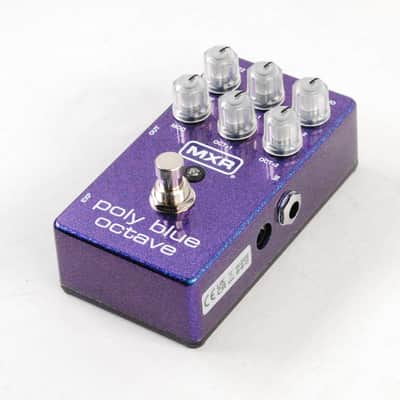 Used MXR M306 Poly Blue Octave Guitar Effects Pedal image 3