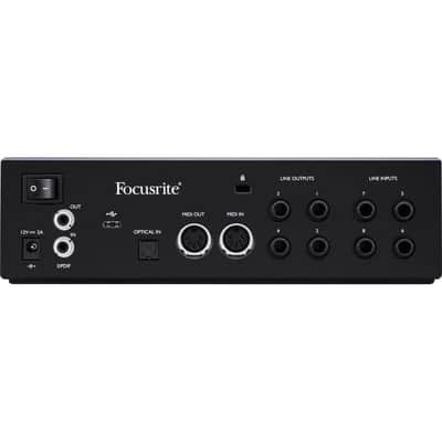 Focusrite Clarett+ 4Pre 18-In 8-Out USB-C Audio Interface - Air Mode Preamps image 3