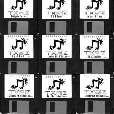 Greytsounds Yamaha TX81Z Synth Patches - 9 Bank Set - Digital Download