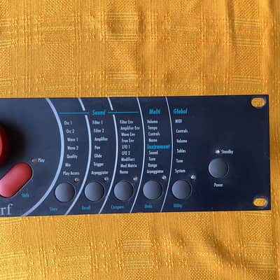 Waldorf Microwave II Rackmount Wavetable Synthesizer 1997 - Black Bild 3