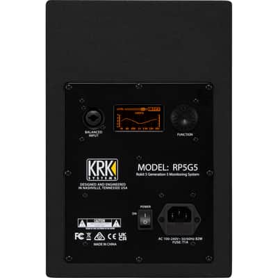 KRK Rokit 5 G5 Powered Studio Monitor with DSP Voicing Modes (5") (Open Box, Brand New) image 4