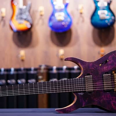 Mayones Hydra Elite PRO 7 Trans Dirty Purple Satine image 2