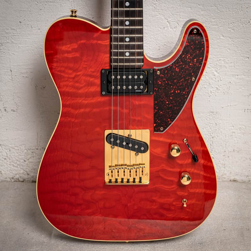 Fender Custom Shop Country Artist Telecaster 1995 - Red Flame Top image 1